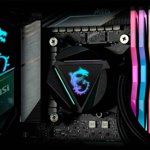 Жидкостное охлаждение MSI MAG CORELIQUID 240R V2 Черный  photo 5