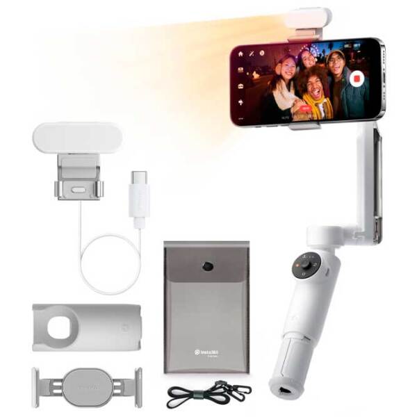 Селфи палка Insta360 Flow Creator Kit Белый Bluetooth / Белый photo 2