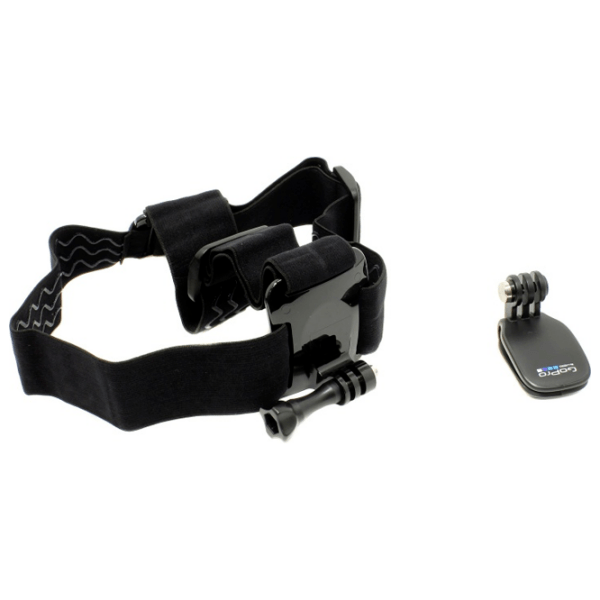 Крепление GoPro Head Strap + QuickClip Черный  photo 2
