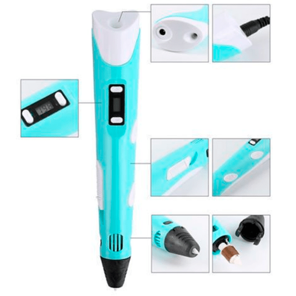 Stilou 3D 3DPen P62-2 Mint 1.75 mm | photo 3