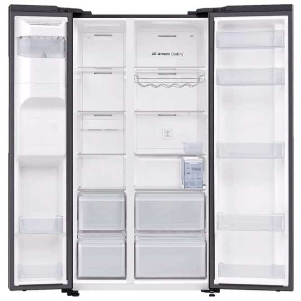 Frigider Samsung RS64DG53R3B1UA Black 415l/ No Frost, 202l/ No Frost, E photo 4