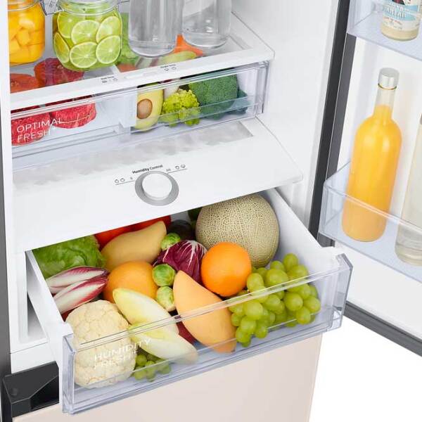 Frigider Samsung RB38C6B6D39/UA Beige 276l / No Frost, 124l / No Frost, E photo 6