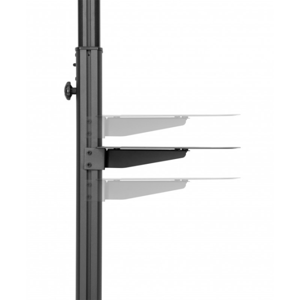 Suport TV Reflecta 65P-Shelf Black VESA 200 x 200 mm photo 14