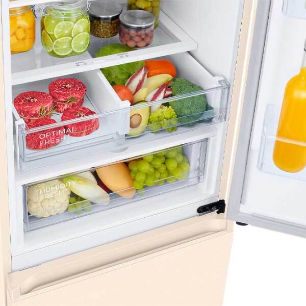Frigider Samsung RB38C603EEL/UA Beige 273l / No Frost, 112l / No Frost, E photo 7
