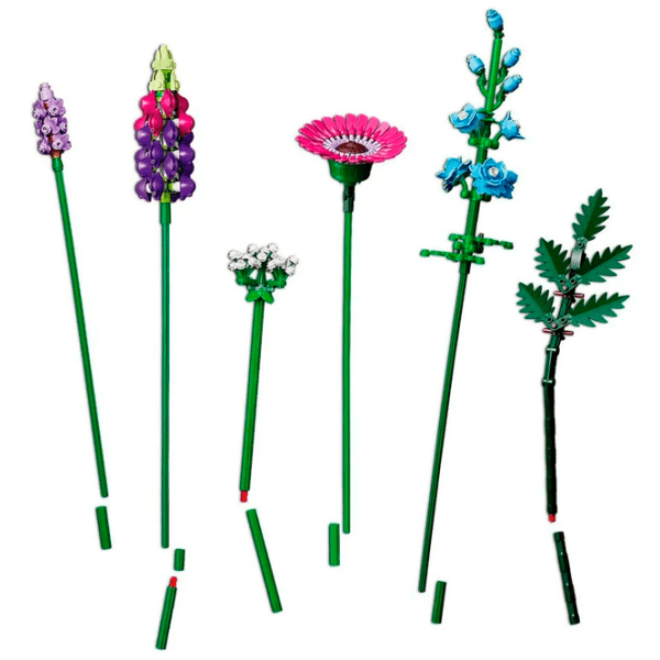 Конструктор LEGO Wildflower Bouquet Разноцветный Количество деталей 939, 18+ photo 4