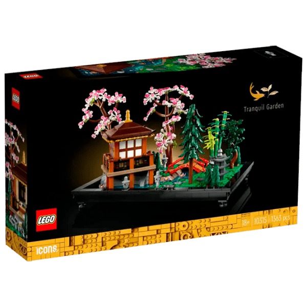 Constructor LEGO Tranquil Garden Multicolor Numărul de piese 1363, 18+ photo 1