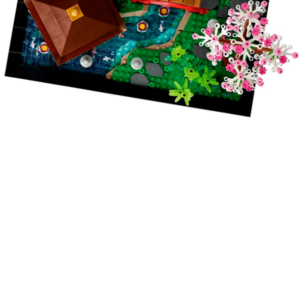 Constructor LEGO Tranquil Garden Multicolor Numărul de piese 1363, 18+ photo 5