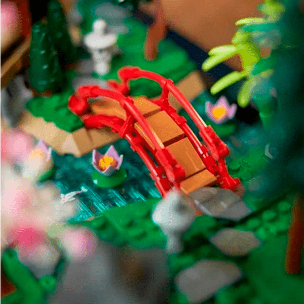 Constructor LEGO Tranquil Garden Multicolor Numărul de piese 1363, 18+ photo 6
