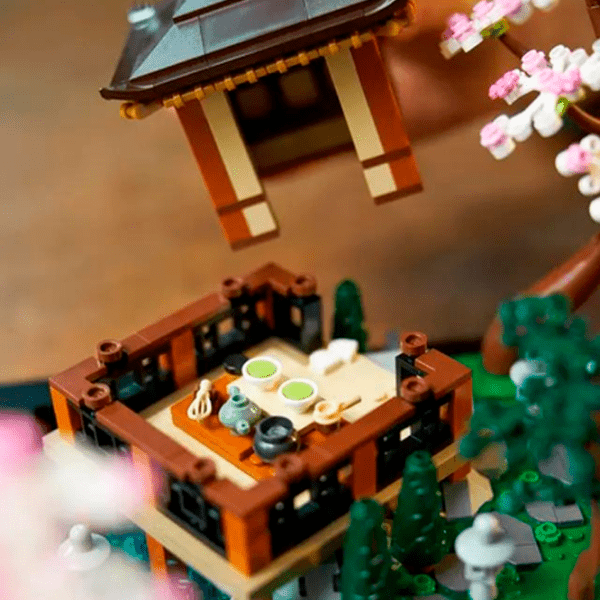 Constructor LEGO Tranquil Garden Multicolor Numărul de piese 1363, 18+ photo 7