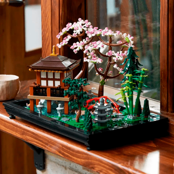 Constructor LEGO Tranquil Garden Multicolor Numărul de piese 1363, 18+ photo 8