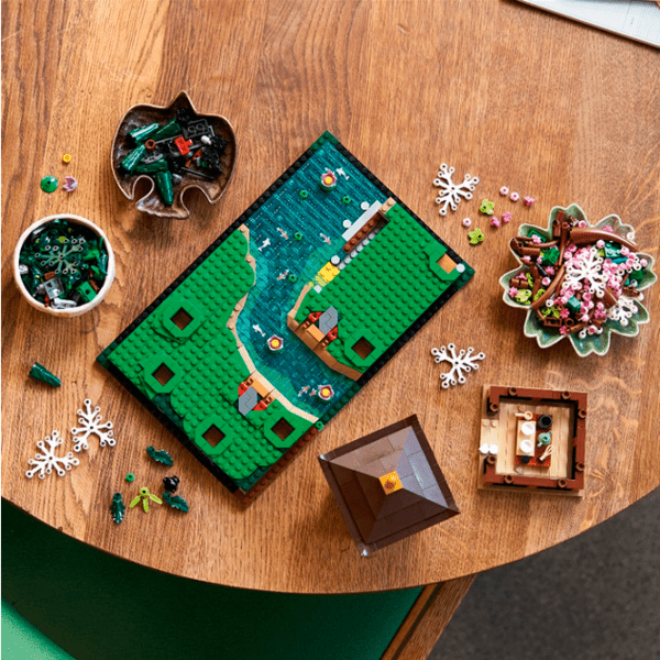 Constructor LEGO Tranquil Garden Multicolor Numărul de piese 1363, 18+ photo 11