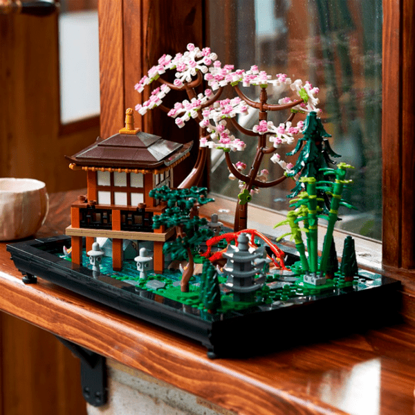 Constructor LEGO Tranquil Garden Multicolor Numărul de piese 1363, 18+ photo 12