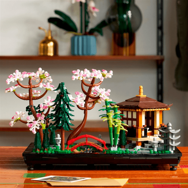 Constructor LEGO Tranquil Garden Multicolor Numărul de piese 1363, 18+ photo 13