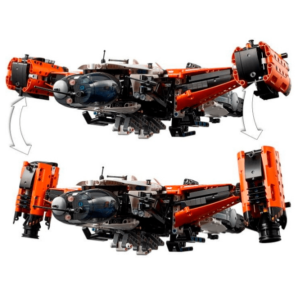 Constructor LEGO VTOL Heavy Cargo Spaceship LT81 Multicolor Numărul de piese 1365, 10+ photo 7