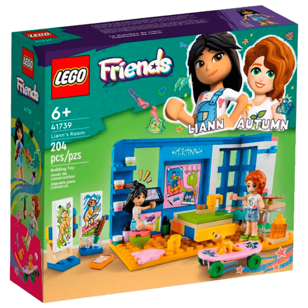 Constructor LEGO Liann's Room Multicolor Numărul de piese 204, 6+ photo 1
