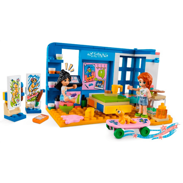 Constructor LEGO Liann's Room Multicolor Numărul de piese 204, 6+ photo 2