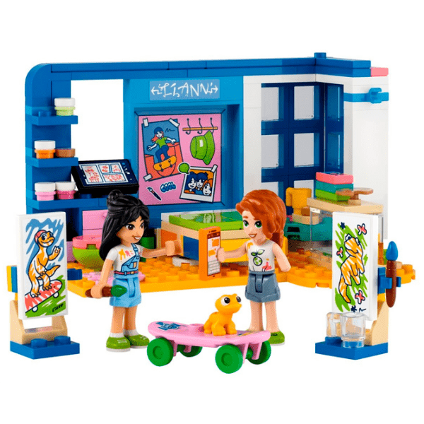 Constructor LEGO Liann's Room Multicolor Numărul de piese 204, 6+ photo 4