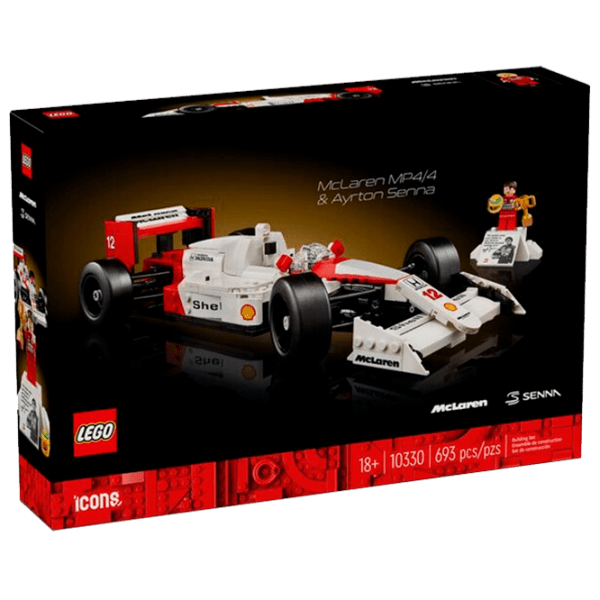 Constructor LEGO McLaren MP4/4 & Ayrton Senna Multicolor Numărul de piese 965, 18+ photo 1