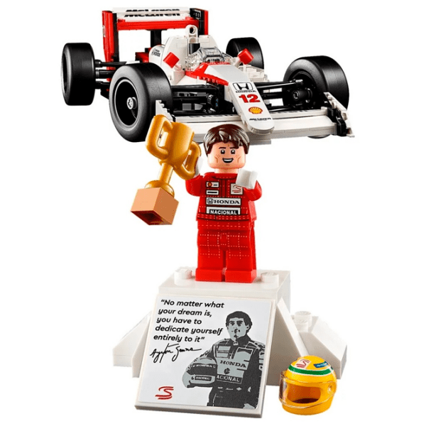 Constructor LEGO McLaren MP4/4 & Ayrton Senna Multicolor Numărul de piese 965, 18+ photo 2