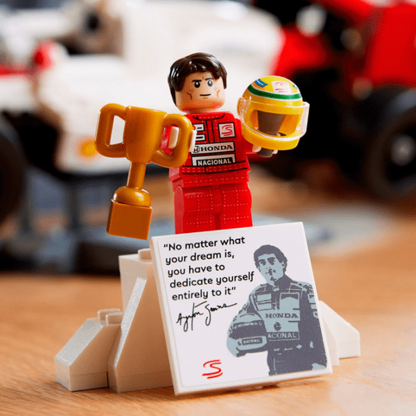 Constructor LEGO McLaren MP4/4 & Ayrton Senna Multicolor Numărul de piese 965, 18+ photo 10