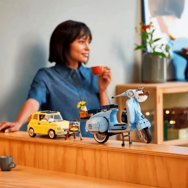 Конструктор LEGO Vespa Piaggio Разноцветный Количество деталей 1106, 18+ photo 16