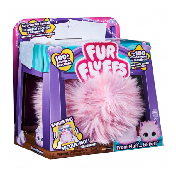 Интерактивная игрушка Fur Fluffs Fur Fluffs Interactive Kitty Розовый 5+ photo 2