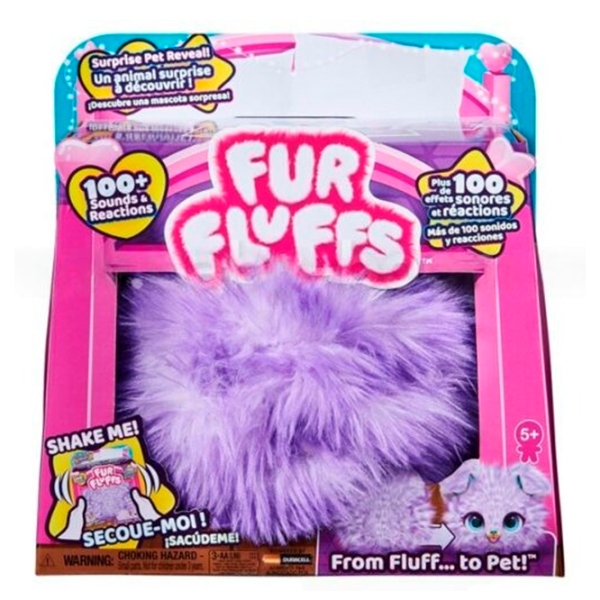 Интерактивная игрушка Fur Fluffs Fur Fluffs Interactive Puppy Фиолетовый 4+ photo 3