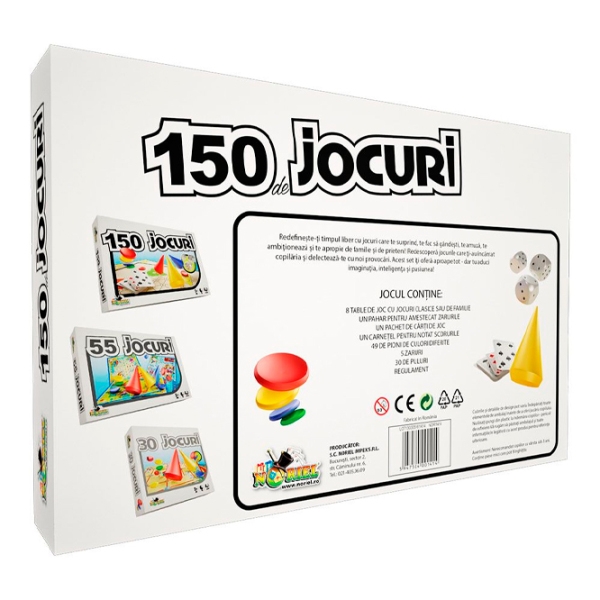 Joc de masă Noriel 150 De Jocuri Intr-Unul Singur Dezvoltare, 5+ photo 2