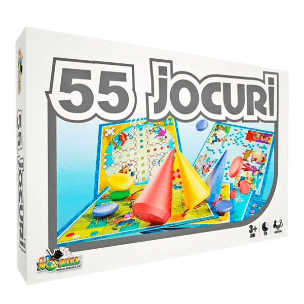 Joc de masă Noriel 55 De Jocuri Intr-Unul Singur Dezvoltare, 3+ photo 1