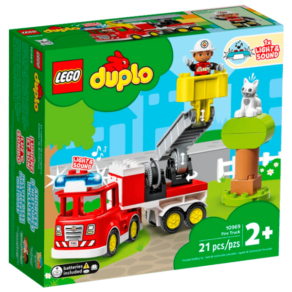 Constructor LEGO Fire Truck Multicolor Numărul de piese 21, 2+ photo 1