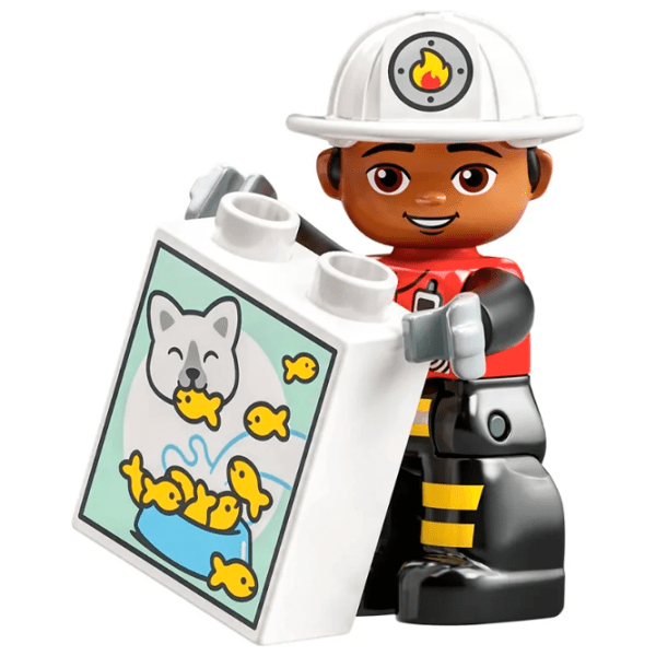 Constructor LEGO Fire Truck Multicolor Numărul de piese 21, 2+ photo 3