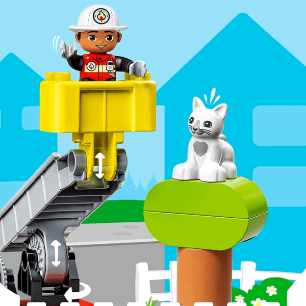 Constructor LEGO Fire Truck Multicolor Numărul de piese 21, 2+ photo 5