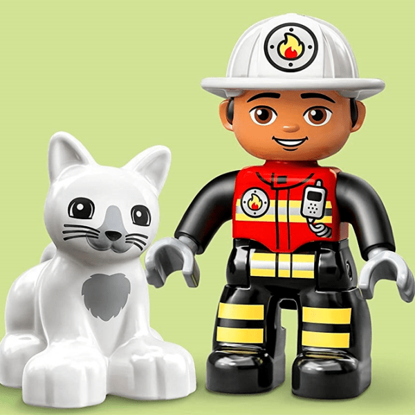 Constructor LEGO Fire Truck Multicolor Numărul de piese 21, 2+ photo 6