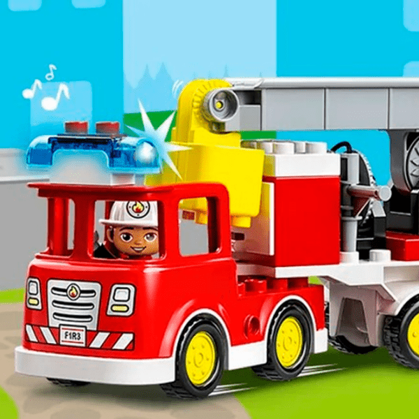 Constructor LEGO Fire Truck Multicolor Numărul de piese 21, 2+ photo 8
