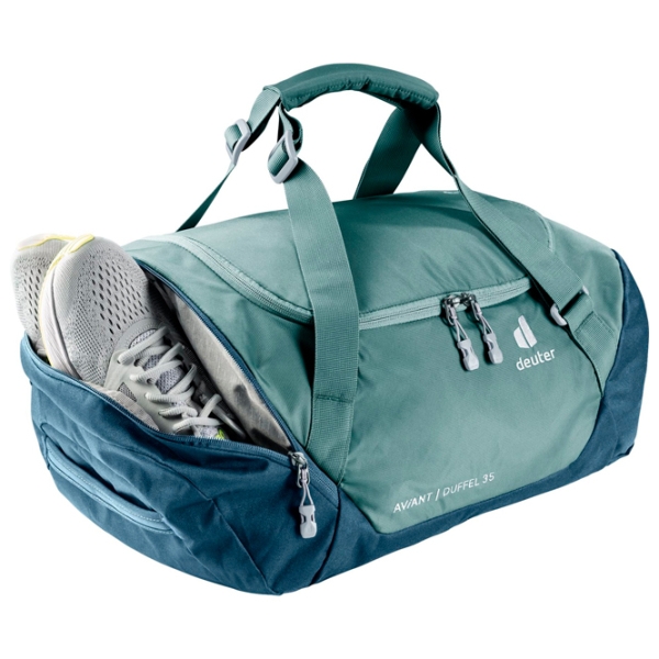 Geantă pentru călătorii Deuter Aviant Duffel 35 Blue Turquoise 35l   photo 4