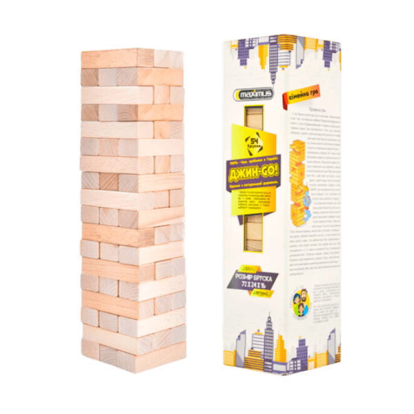 Настольная игра Maximus MX5253 Jenga , ловкость , 3+