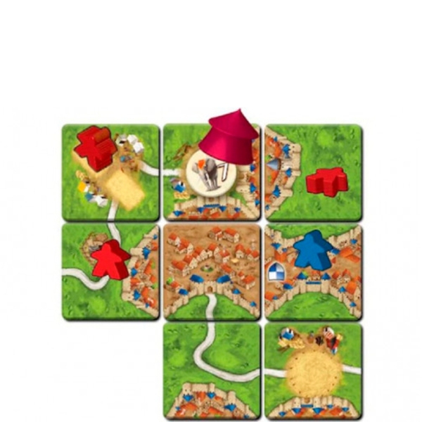 Joc de masă Cutia Carcassonne II Extensie 10 Set suplimentar, 7+ photo 2
