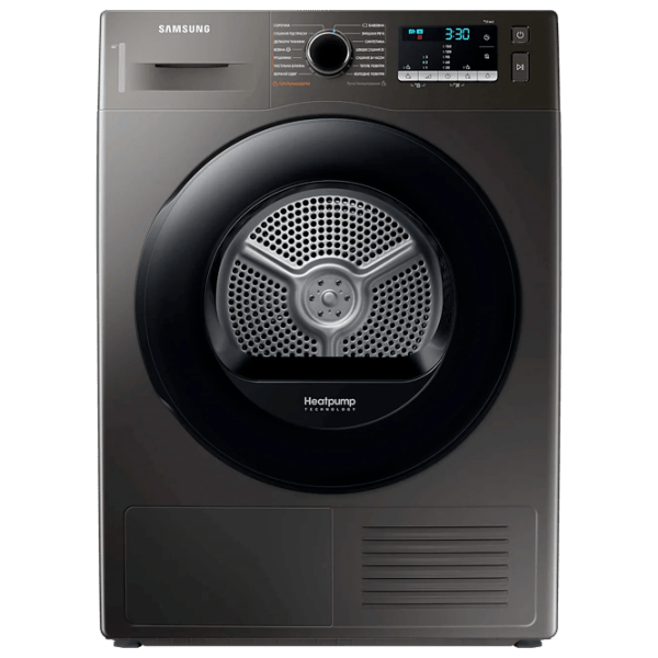 Mașină de uscat rufe Samsung DV90TA040AX/UA Inox 9 kg, A++ photo 1