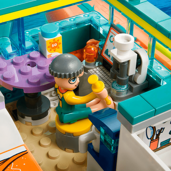 Constructor LEGO Sea Rescue Boat Multicolor Numărul de piese 717, 7+ photo 10