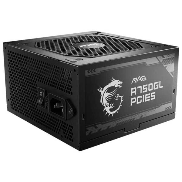 Sursă de alimentare MSI MAG A750GL PCIE5 750 W Black  photo 3