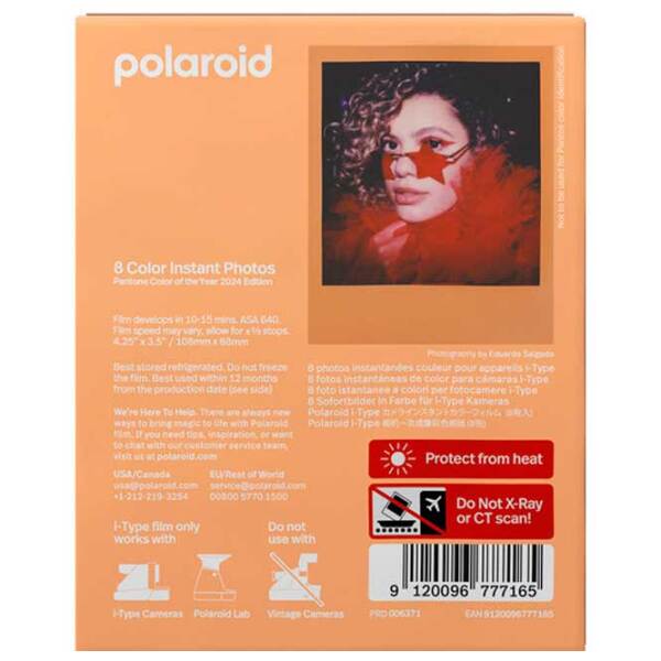 Фотобумага для Polaroid I-Type (8шт.) Белый  photo 2
