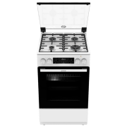 Aragaz Gorenje GK5C41WH White Tipul plitei: Pe gaz, 70 l, Tipul cuptorului: Electric