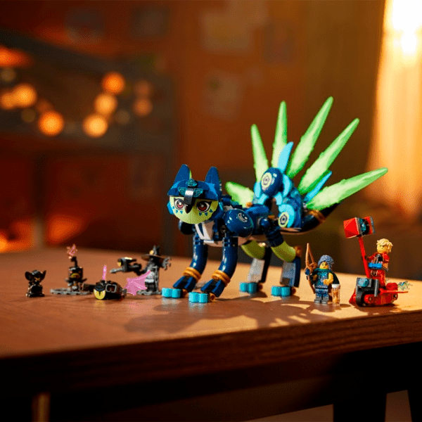 Constructor LEGO Zoey and Zian the Cat-Owl Multicolor Numărul de piese 437, 9+ photo 8