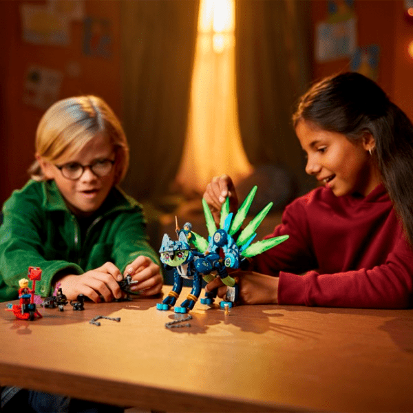 Constructor LEGO Zoey and Zian the Cat-Owl Multicolor Numărul de piese 437, 9+ photo 10