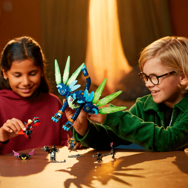 Constructor LEGO Zoey and Zian the Cat-Owl Multicolor Numărul de piese 437, 9+ photo 11