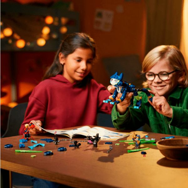 Constructor LEGO Zoey and Zian the Cat-Owl Multicolor Numărul de piese 437, 9+ photo 12