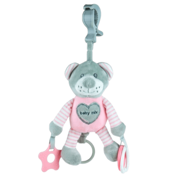Jucărie moale Alexis Baby Mix STK-19445 Pink 0+