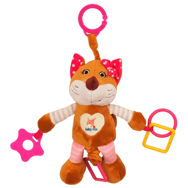 Jucărie moale Alexis Baby Mix STK-17509P Multicolor 0+