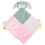 Jucărie moale Alexis Baby Mix STK-19421 PD Pink 0+