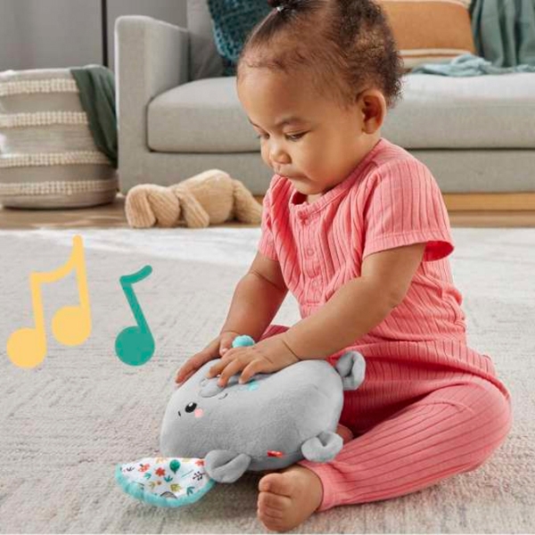 Jucărie moale Mattel Fisher-Price HML65 Gray 0+ photo 4